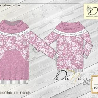 Туніка для мами та доньки (розмір мама XS-XXL, розмір донька 12міс-12років)