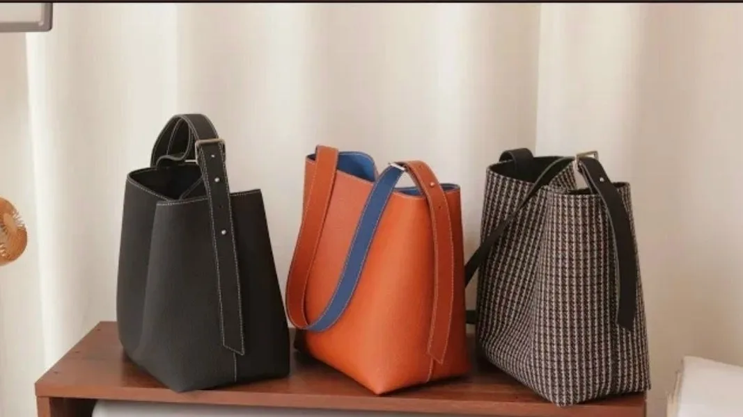 Сумка відро від Leather Eden