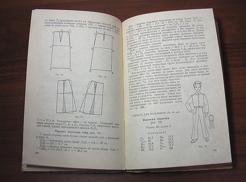 Книга «Розкрою дитячого одягу», А. П. Грищенко, 1976