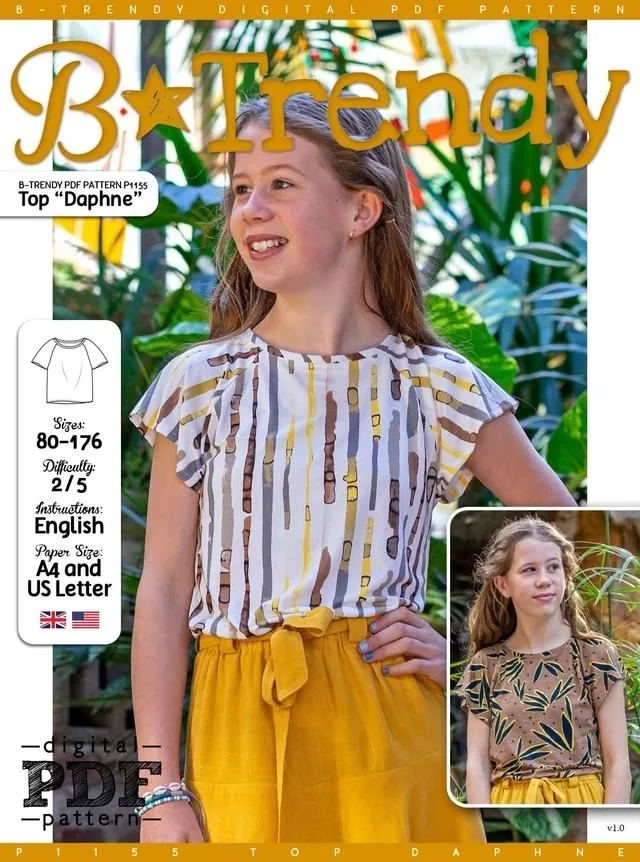 Топ «Daphne» для дівчинки 80-176