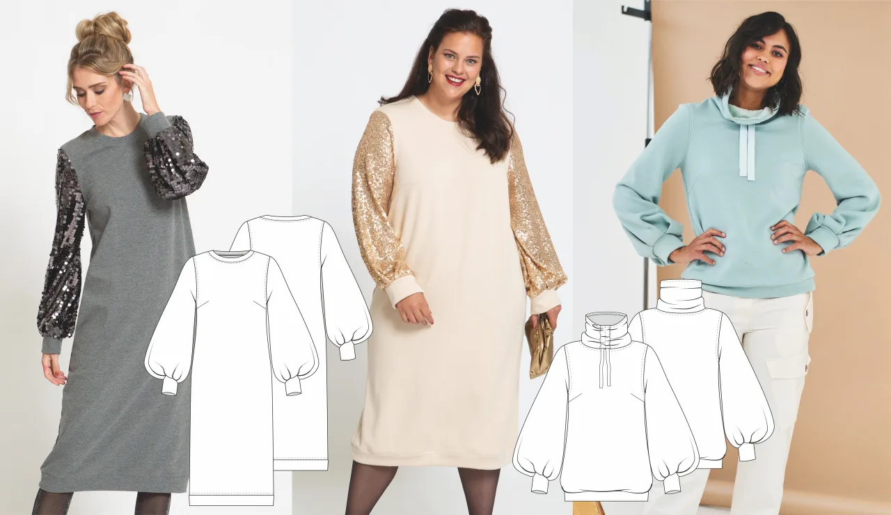 Сукня-кофта із трикотажу розмірів S–XXXL