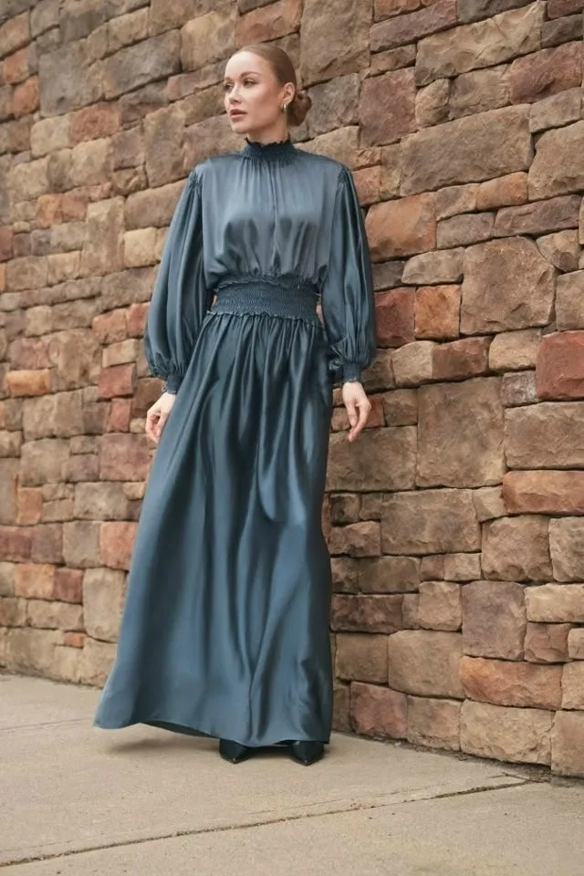 Жіноча блуза та спідниця максі XS-5XL