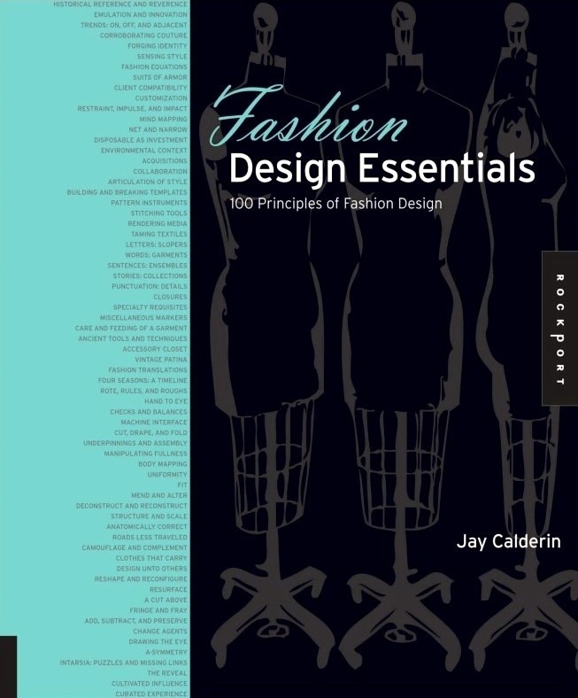 Книга “Основи дизайну одягу: 100 принципів дизайну одягу”, J. Calderin, 2011