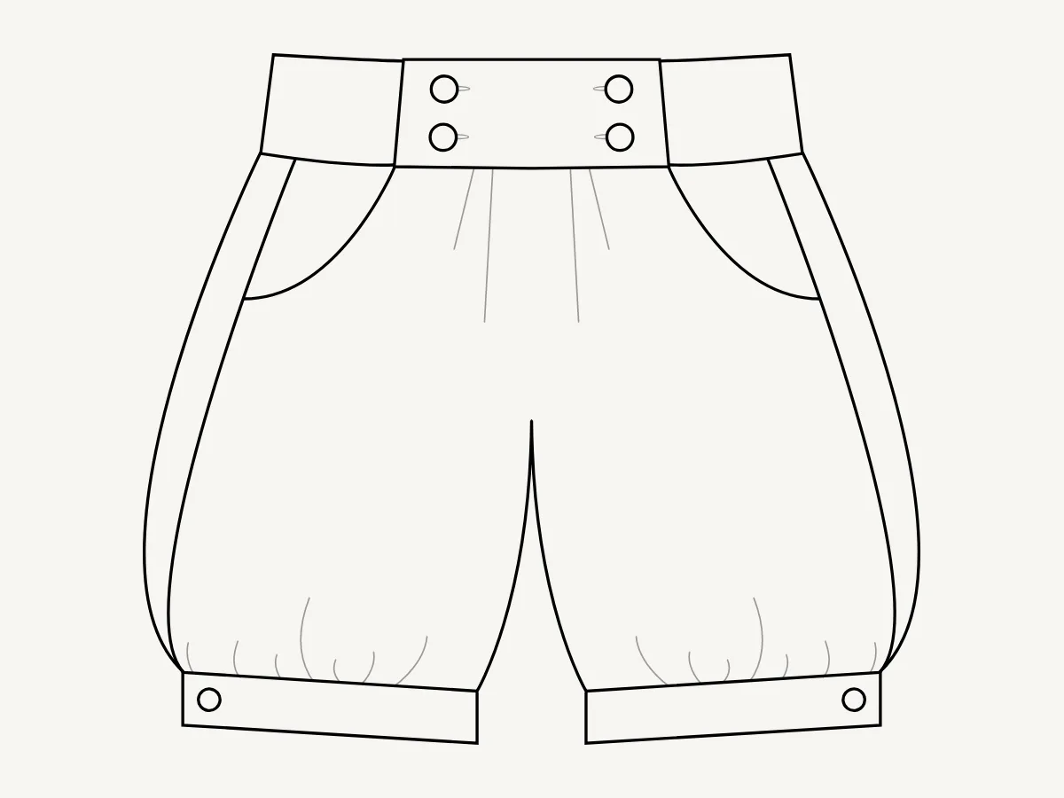 Чоловічі трикотажні шорти-бермуди XXS-XXXL