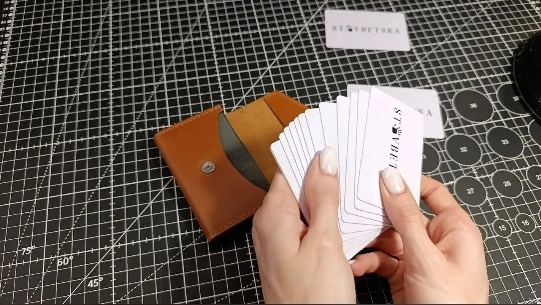 Кардхолдер зі шкіри, модель STOVBETSKA